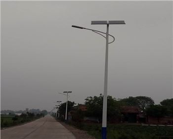 陜西農(nóng)村太陽(yáng)能路燈-陜西省慶陽(yáng)道路照明工程