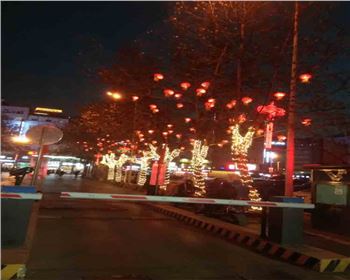 內蒙古西安唐都醫院2019春節幾日亮化布置